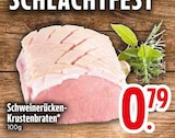 Schweinerücken-Krustenbraten im aktuellen EDEKA Prospekt für 0,79 €