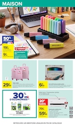 Prix et réduction Valise Enfant dans le prospectus Carrefour en cours Offre Valise Enfant dans le catalogue Carrefour du moment à la page 55