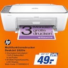 Multifunktionsdrucker DeskJet 2820e im Angebot bei expert TeVi in Landshut Multifunktionsdrucker DeskJet 2820e Angebote von HP bei expert TeVi Landshut für 49,00 €