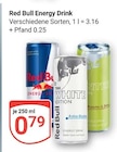 Energy Drink im Angebot bei GLOBUS in Neubrandenburg Energy Drink Angebote von Red Bull bei GLOBUS Neubrandenburg für 0,79 €