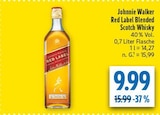 Red Label Blended Scotch Whisky Angebote von Johnnie Walker bei diska Weiden für 9,99 €