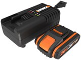 Weldom Créancey - Promo Kit batterie + 1 chargeur Promo Kit batterie + 1 chargeur à 29,90 € dans le catalogue Weldom à Créancey