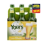 Bière sans alcool aromatisée - YOURS en promo chez Carrefour Bière sans alcool aromatisée - YOURS dans le catalogue Carrefour