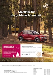 Volkswagen Prospekt für Bergheim mit 1 Seite Volkswagen Prospekt für Bergheim: "Herbst im Kopf. Sicherheit im Auto.", 1 Seite, 01.09.2026 - 31.12.2026