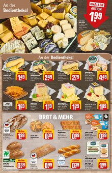 Brötchen im aktuellen REWE Prospekt (Augsburg) Brötchen im REWE Prospekt "Dein Markt" mit 34 Seiten (Augsburg)