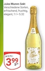 Sekt im Angebot bei GLOBUS in Krefeld Sekt Angebote von Jules Mumm bei GLOBUS Krefeld für 3,99 €