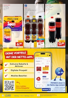Coca Cola Zero im aktuellen Netto Marken-Discount Prospekt (Saarbrücken) Coca Cola Zero im Netto Marken-Discount Prospekt "DER ORT, AN DEM DU IMMER AUSGEZEICHNETE PREISE FINDEST." mit 6 Seiten (Saarbrücken)