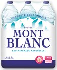 Eau minérale naturelle - MONT BLANC - Super U à Béziers Eau minérale naturelle - MONT BLANC en promo chez Super U Béziers à 5,70 €
