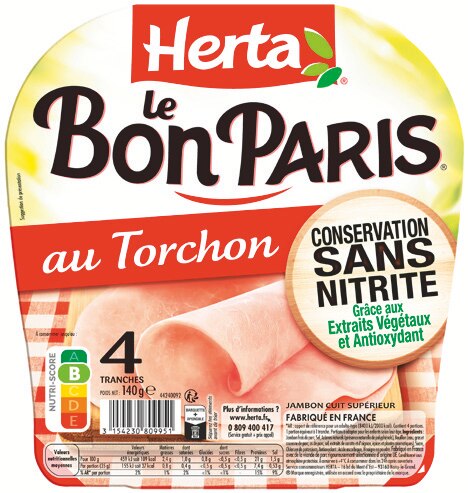 HERTA Jambon au Torchon Le Bon Paris