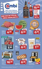 Aktueller combi Supermarkt Prospekt in Emsdetten und Umgebung, "Markt - Angebote" mit 33 Seiten, 17.08.2026 - 22.08.2026