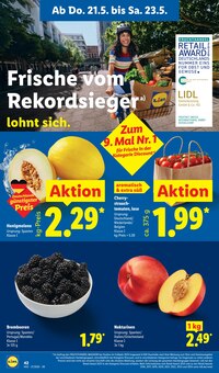 Gemüse im aktuellen Lidl Prospekt (Münster) Gemüse im Lidl Prospekt "LIDL LOHNT SICH" mit 75 Seiten (Münster)