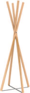 Bureau Vallée Grand Menil - PORTE-MANTEAU BAMBOO 4 PATÈRES ET 4 CROCHETS Promo PORTE-MANTEAU BAMBOO 4 PATÈRES ET 4 CROCHETS dans le catalogue Bureau Vallée "Mobilier de bureau" à Grand Menil