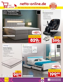 Matratze im Netto Marken-Discount Prospekt "Aktuelle Angebote" mit 59 Seiten (Remscheid)
