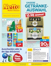 Warsteiner im Netto Marken-Discount Prospekt in Wismar Aktueller Netto Marken-Discount Prospekt mit Warsteiner, "Aktuelle Angebote", Seite 28