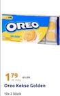 Süßigkeiten im Action Prospekt Kekse Golden von Oreo im aktuellen Action Prospekt für 1,79 €