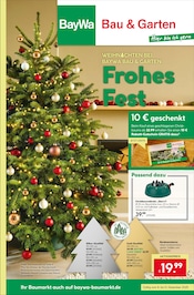 Weihnachtsbaum im BayWa Bau- und Gartenmärkte Prospekt in Karlstadt Aktueller BayWa Bau- und Gartenmärkte Prospekt mit Weihnachtsbaum, "Hier bin ich gern", Seite 1