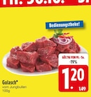 Gulasch von  im aktuellen EDEKA Prospekt für 1,20 €