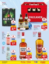 Becks im Netto Marken-Discount Prospekt in Waiblingen Aktueller Netto Marken-Discount Prospekt mit Becks, "Aktuelle Angebote", Seite 33