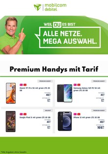 mobilcom-debitel Prospekt der aktuellen Woche, gültig von 17.05.2022 bis 30.06.2022 Aktueller mobilcom-debitel Prospekt "Aktuelle Angebote" mit 1 Seite