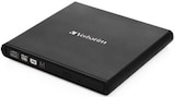 Externer DVD-Brenner Slimline USB 2.0 + 10er CD-Rohlinge Angebote von Verbatim bei expert Falkensee für 29,00 €