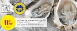 Huître de Normandie IGP en promo chez Intermarché Super Le Mans à 11,99 €
