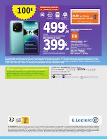 Promo Apple dans le catalogue E.Leclerc du moment à la page 12