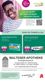 mea - meine apotheke Prospekt Unsere Juni-Angebote mit 4 Seiten