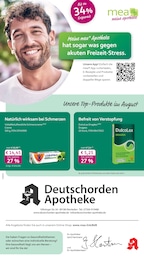 mea - meine apotheke Prospekt für Bellenberg mit 4 Seiten mea - meine apotheke Prospekt für Bellenberg: "Unsere August-Angebote", 4 Seiten, 01.08.2026 - 31.08.2026