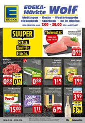 EDEKA Supermarkt Prospekt der aktuellen Woche mit 24 Seiten, gültig von 31.08.2026 bis 05.09.2026, in Neuenkirchen und Umgebung Aktueller EDEKA Supermarkt Prospekt in Neuenkirchen und Umgebung, "Aktuelle Angebote" mit 24 Seiten, 31.08.2026 - 05.09.2026