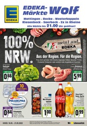 EDEKA Prospekt für Bramsche mit 32 Seiten EDEKA Prospekt für Bramsche: "Aktuelle Angebote", 32 Seiten, 16.05.2022 - 21.05.2022
