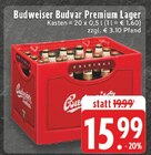 Premium Lager im Angebot bei EDEKA in Herne Premium Lager Angebote von Budweiser Budvar bei EDEKA Herne für 15,99 €