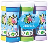 Carrefour Market - Pack de 6 Flacons de bulles de savon : offre du catalogue Promo Pack de 6 Flacons de bulles de savon à 1,99 € dans le catalogue Carrefour Market "Vive les beaux jours !"