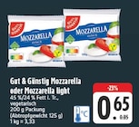 E center Litzendorf - Mozzarella Angebot im Prospekt Mozzarella bei E center im Litzendorf Prospekt für 0,65 €