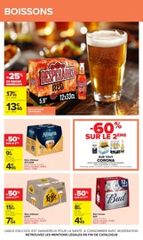 Promos Bière dans le catalogue "PETIT DÉJEUNER" de Carrefour Bière en promo dans le catalogue Carrefour à la page 44