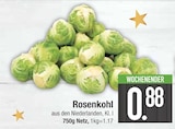 Rosenkohl von  im aktuellen EDEKA Prospekt für 0,88 €