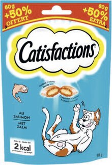 Spar Les Goudes - CATISFACTIONS POUR CHAT AU SAUMON Promo CATISFACTIONS POUR CHAT AU SAUMON dans le catalogue Spar "Les promos Sparfaites !" à Les Goudes