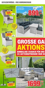 Relaxsessel im Dekor-Markt Prospekt "Gartenmöbel Aktionswochen!" mit 10 Seiten (Duisburg)