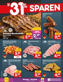 Steak im aktuellen Netto Marken-Discount Prospekt (Mönchengladbach) Steak im Netto Marken-Discount Prospekt "Aktuelle Angebote" mit 64 Seiten (Mönchengladbach)