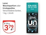 Aktuelles Wäscheparfum Angebot bei GLOBUS in Koblenz ab 3,79 €