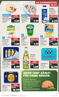 Bier im aktuellen Kaufland Prospekt (München) Bier im Kaufland Prospekt "Hier bin ich richtig" mit 56 Seiten (München)