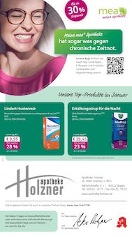 mea - meine apotheke Prospekt Unsere Januar-Angebote mit 4 Seiten