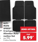 Allwetter-Automatten-Set von ULTIMATE SPEED für 5,99 € bei Kaufland im Angebot Allwetter-Automatten-Set von ULTIMATE SPEED im aktuellen Kaufland Prospekt
