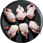 6 cailles sans tête nature - Le en promo chez Lidl 6 cailles sans tête nature - Le dans le catalogue Lidl
