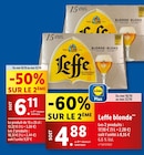 Leffe blonde - Leffe en promo chez Lidl Villejuif à 4,88 €