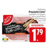 Delikatess Prosciutto Cotto von GUT&GÜNSTIG im aktuellen EDEKA Prospekt für 1,79 €