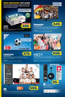 Fernseher im EURONICS Prospekt "GENAU RICHTIG. FÜR ALLE FANS VON TOP-DEALS." mit 12 Seiten (Gronau (Westfalen))