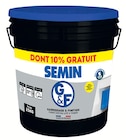 Enduit garnissant pâte semin 25 kg dont 10% gratuit à LEROY MERLIN dans Neufmontiers les Meaux Enduit garnissant pâte semin 25 kg dont 10% gratuit à LEROY MERLIN dans Neufmontiers les Meaux