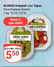 Aktuelle Paprika Angebote bei GLOBUS in Krefeld Aktuelles Antipasti Angebot bei GLOBUS in Krefeld ab 5,50 €