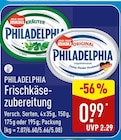 Frischkäsezubereitung Kräuter von Philadelphia im aktuellen ALDI Nord Prospekt