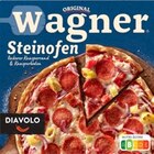 Flammkuchen Elsässer Art oder Steinofen Pizza Diavolo im Angebot bei REWE in Hanau Flammkuchen Elsässer Art oder Steinofen Pizza Diavolo Angebote von Original Wagner bei REWE Hanau für 1,69 €